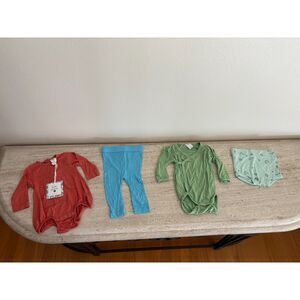 Lot of 4 Kate Quinn Bamboo Pieces